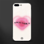 sagittarius minimalistic glass case for iphone 7 plus image