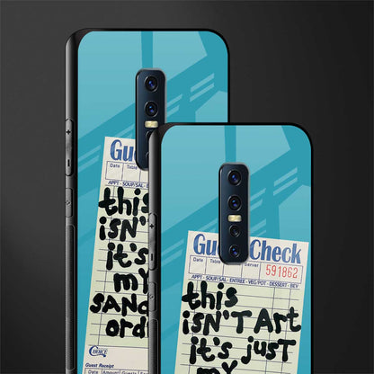 sandwich order glass case for vivo v17 pro image-2