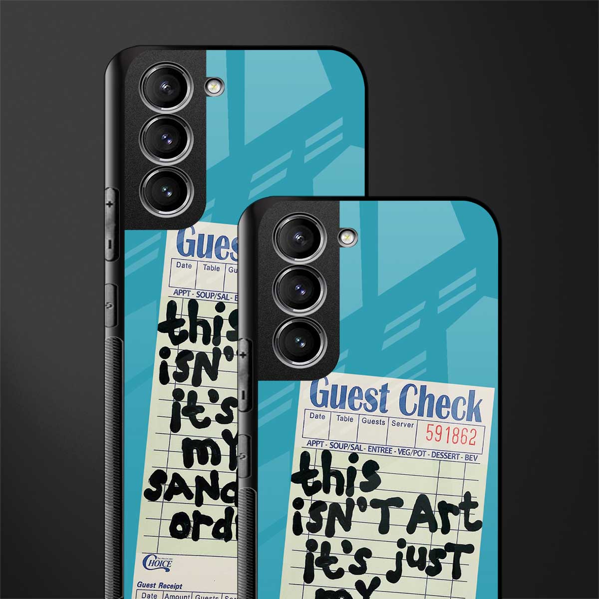 sandwich order glass case for samsung galaxy s21 image-2