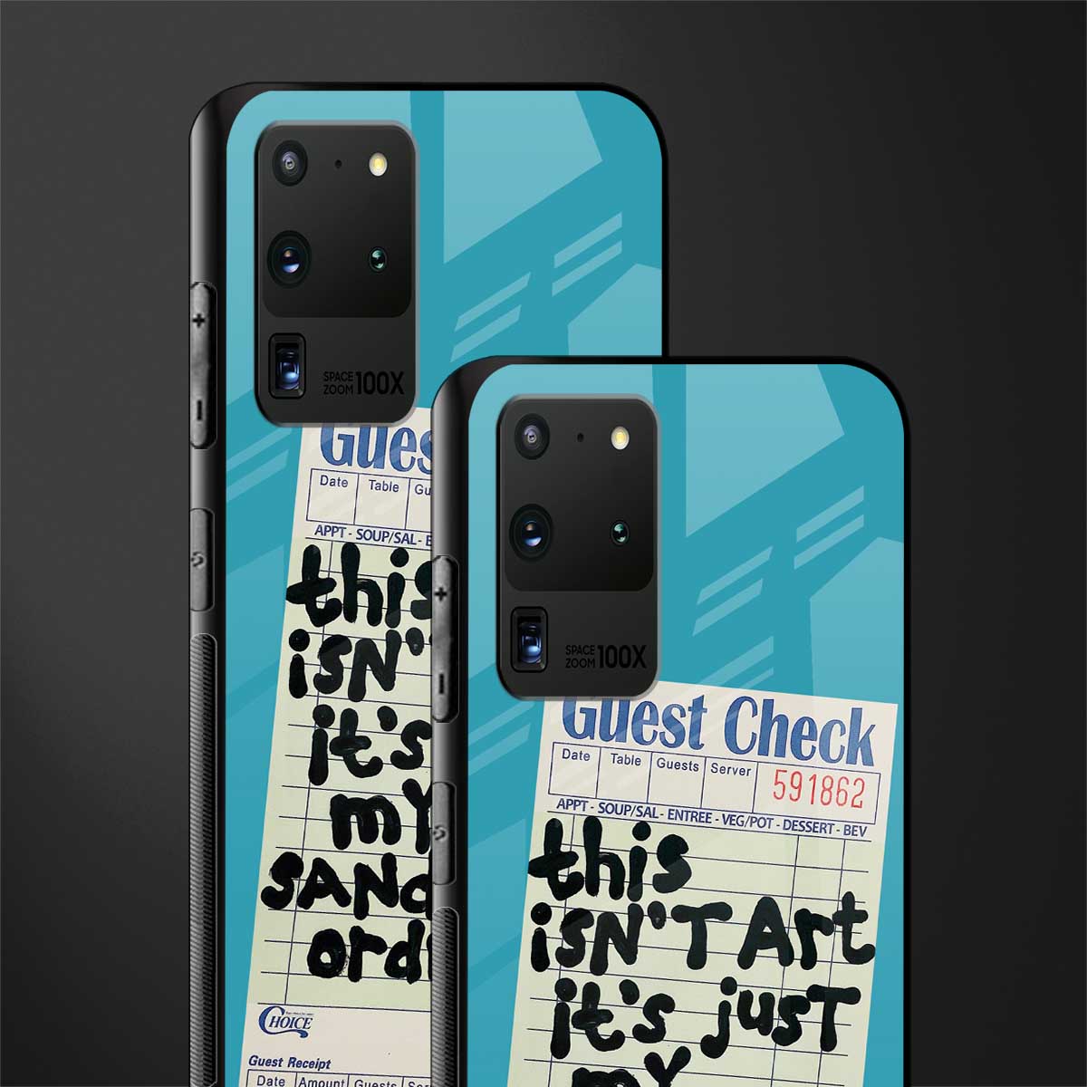 sandwich order glass case for samsung galaxy s20 ultra image-2