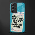 sandwich order glass case for samsung galaxy s21 ultra image