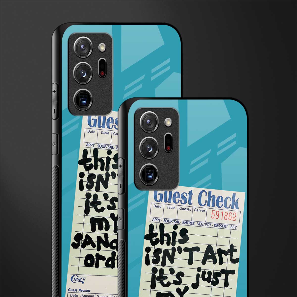 sandwich order glass case for samsung galaxy note 20 ultra 5g image-2