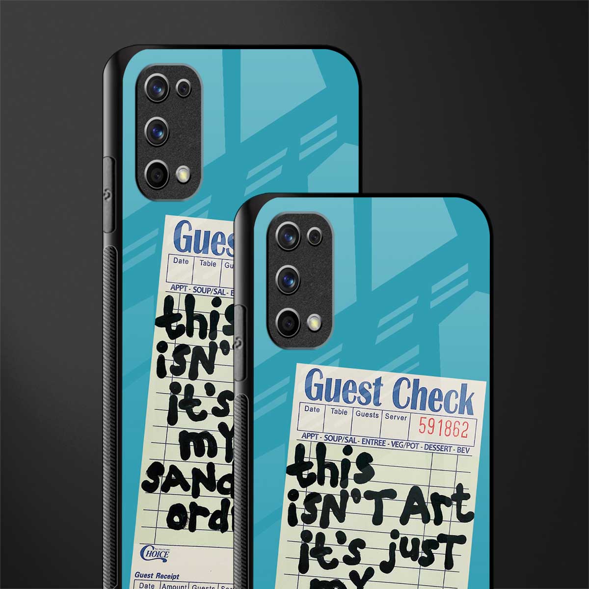 sandwich order glass case for realme 7 pro image-2