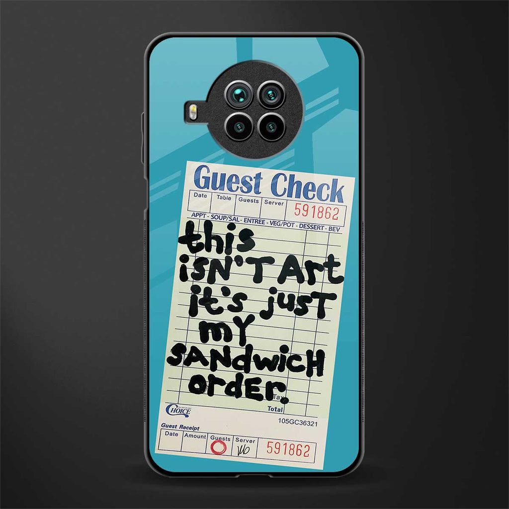 sandwich order glass case for mi 10i image