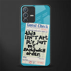 sandwich order glass case for vivo v23 pro 5g image