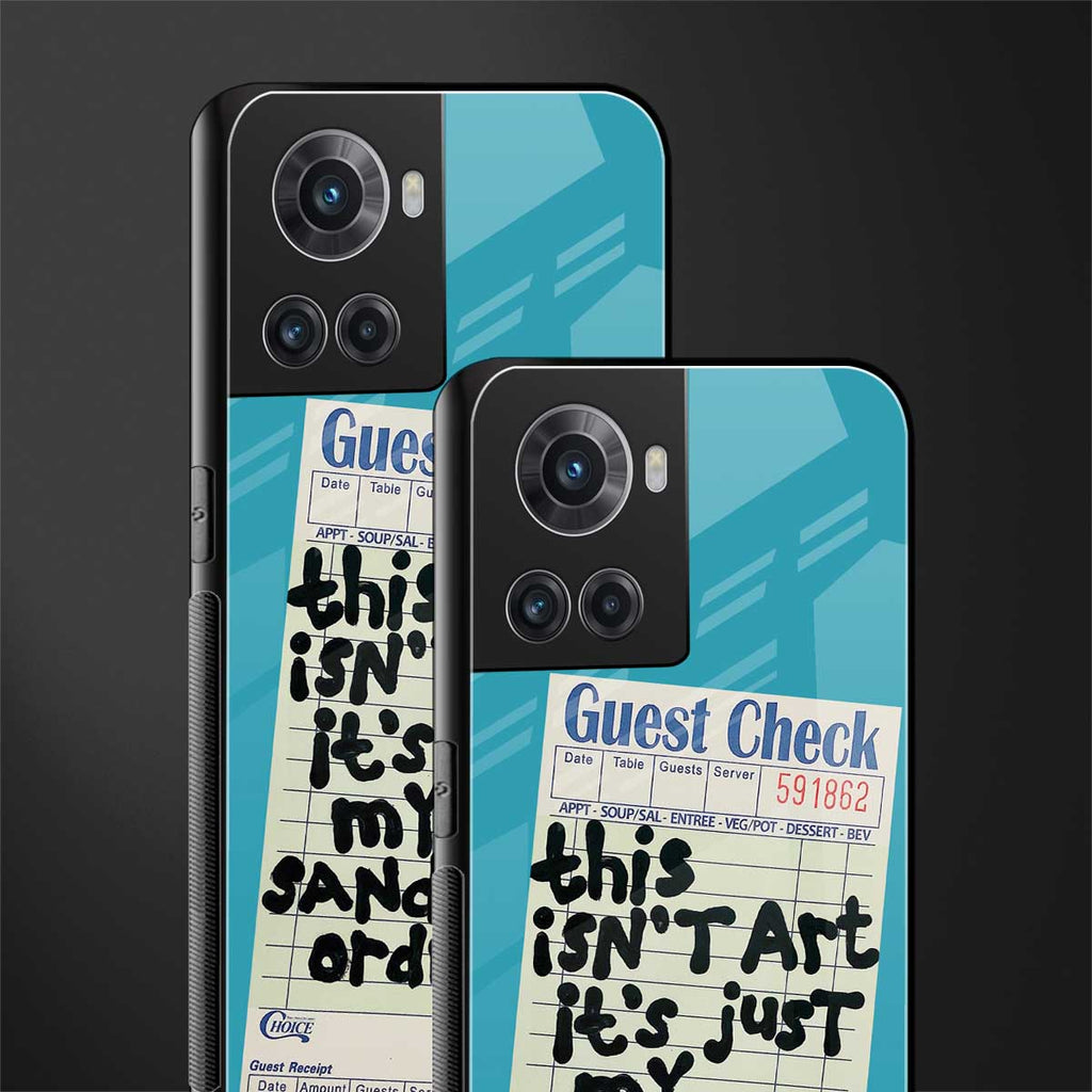 sandwich order back phone cover | glass case for oneplus 10r 5g