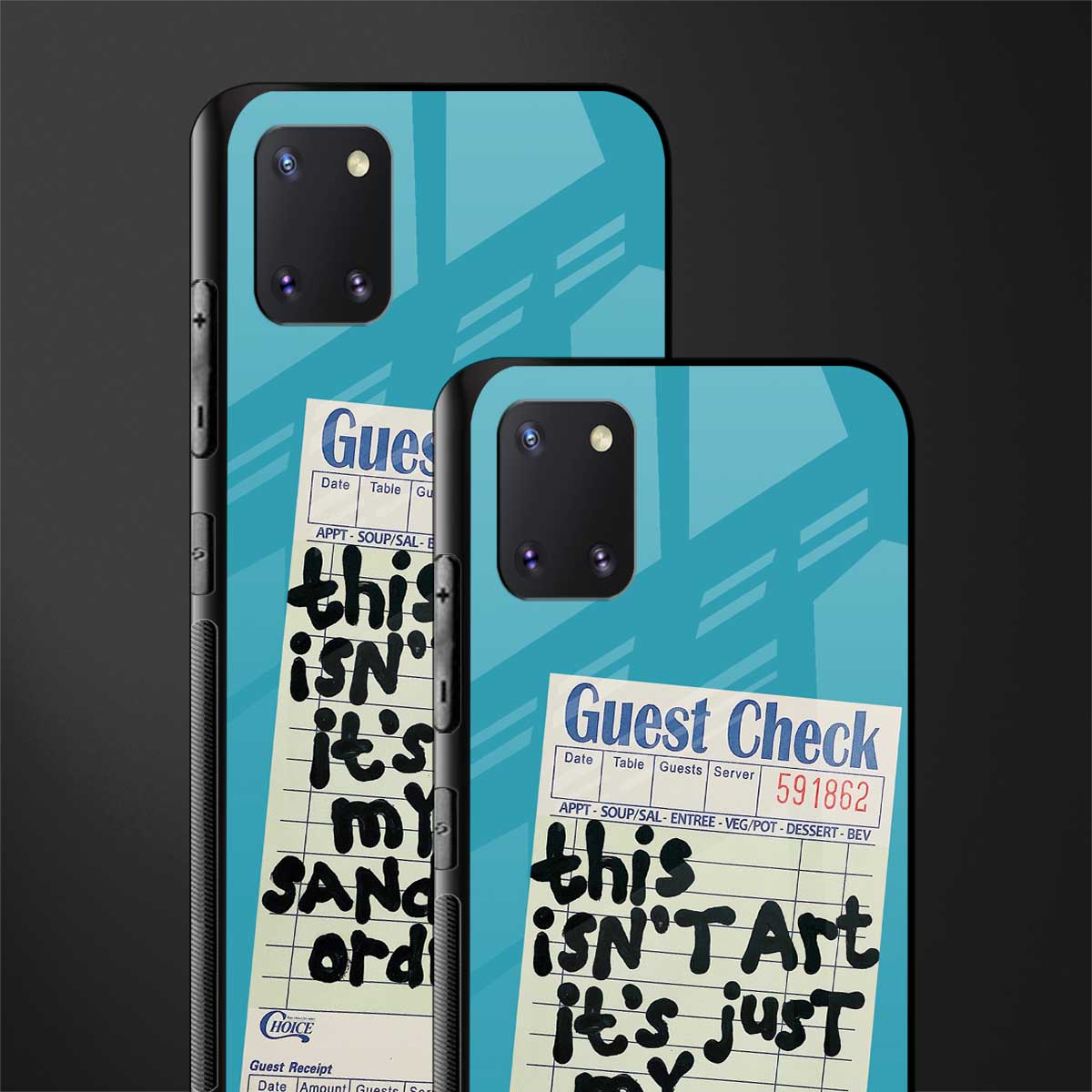 sandwich order glass case for samsung galaxy note 10 lite image-2