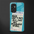 sandwich order back phone cover | glass case for samsung galaxy a14 5g