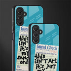 sandwich order back phone cover | glass case for samsun galaxy a24 4g
