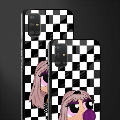 sassy chic powerpuff girls glass case for samsung galaxy a51 image-2