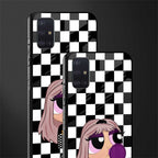 sassy chic powerpuff girls glass case for samsung galaxy a71 image-2