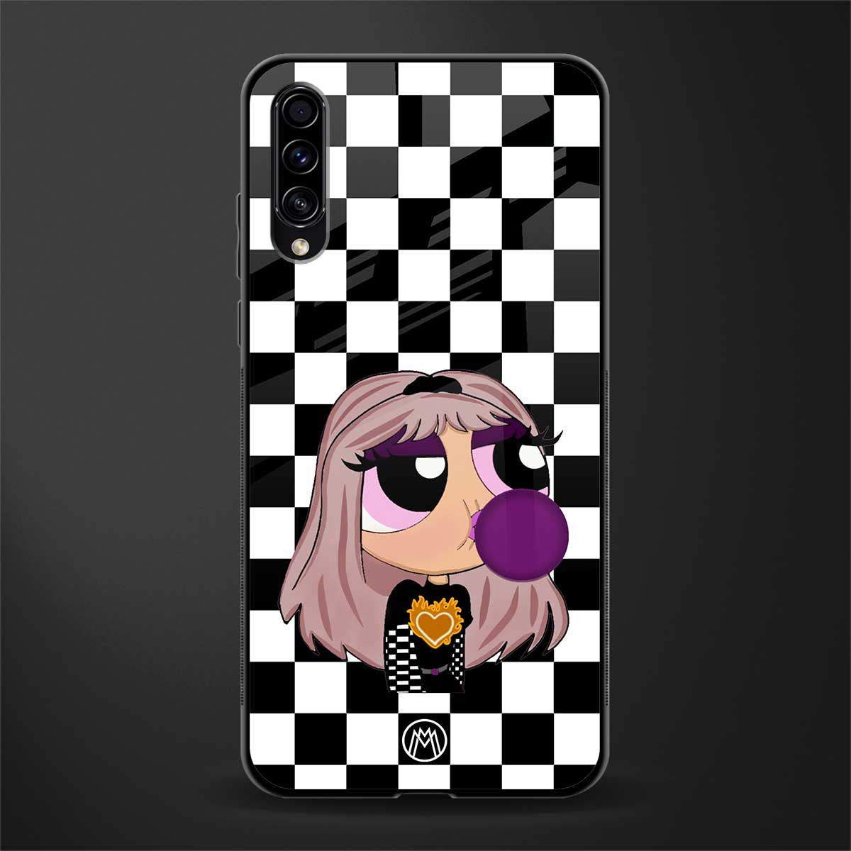 sassy chic powerpuff girls glass case for samsung galaxy a50s image