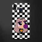 sassy chic powerpuff girls glass case for samsung galaxy m10s image