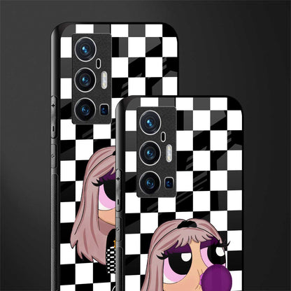 sassy chic powerpuff girls glass case for vivo x70 pro plus image-2
