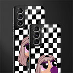 sassy chic powerpuff girls glass case for samsung galaxy s22 plus 5g image-2