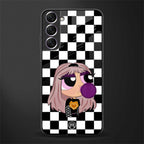 sassy chic powerpuff girls glass case for samsung galaxy s22 plus 5g image