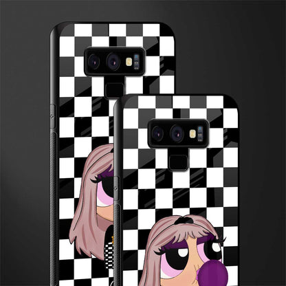 sassy chic powerpuff girls glass case for samsung galaxy note 9 image-2