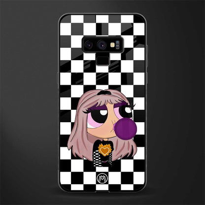 sassy chic powerpuff girls glass case for samsung galaxy note 9 image