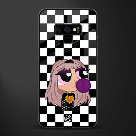 sassy chic powerpuff girls glass case for samsung galaxy note 9 image