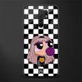 sassy chic powerpuff girls glass case for redmi 9 prime image