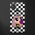 sassy chic powerpuff girls glass case for realme 7i image