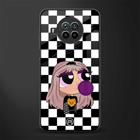 sassy chic powerpuff girls glass case for mi 10i image