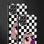 sassy chic powerpuff girls glass case for samsung galaxy f62 image-2