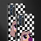 sassy chic powerpuff girls glass case for oppo reno6 pro 5g image-2