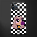 sassy chic powerpuff girls glass case for iphone 12 pro max image