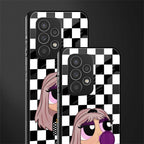 sassy chic powerpuff girls back phone cover | glass case for samsung galaxy a23