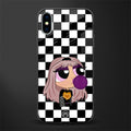 sassy chic powerpuff girls glass case for iphone xs image