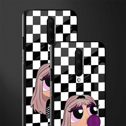 sassy chic powerpuff girls glass case for oneplus 7 pro image-2