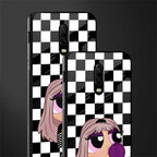 sassy chic powerpuff girls glass case for oneplus 6t image-2
