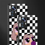 sassy chic powerpuff girls back phone cover | glass case for xiaomi 12 pro