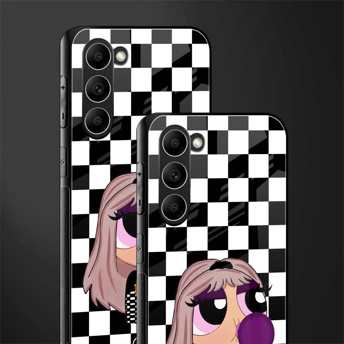 Sassy-Chic-Powerpuff-Girls-Glass-Case for phone case | glass case for samsung galaxy s23