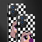 sassy chic powerpuff girls back phone cover | glass case for oneplus 9