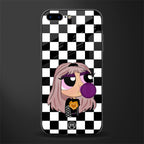 sassy chic powerpuff girls glass case for iphone 8 plus image