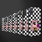 sassy chic powerpuff girls glass case for mi 11 lite image-3