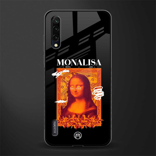 sassy mona lisa glass case for mi a3 redmi a3 image