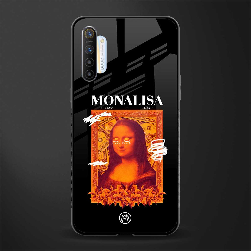 sassy mona lisa glass case for realme x2 image