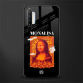 sassy mona lisa glass case for realme x2 image
