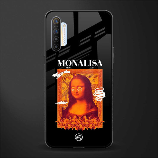 sassy mona lisa glass case for realme x2 image