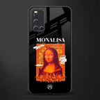 sassy mona lisa glass case for vivo v19 image