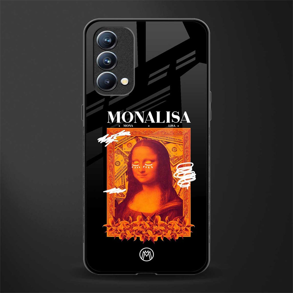 sassy mona lisa glass case for oppo f19 image
