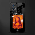 sassy mona lisa glass case for vivo x70 pro plus image