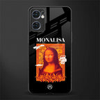 sassy mona lisa glass case for oppo reno7 5g image