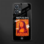sassy mona lisa back phone cover | glass case for realme 9 pro 5g