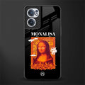 sassy mona lisa glass case for oneplus nord ce 2 5g image