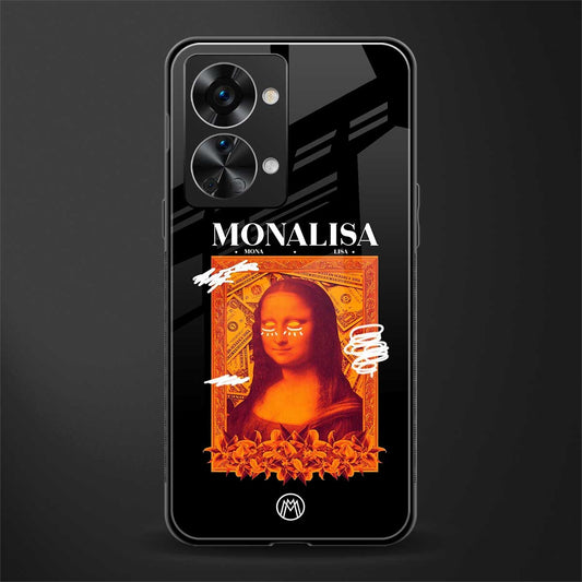sassy mona lisa glass case for phone case | glass case for oneplus nord 2t 5g
