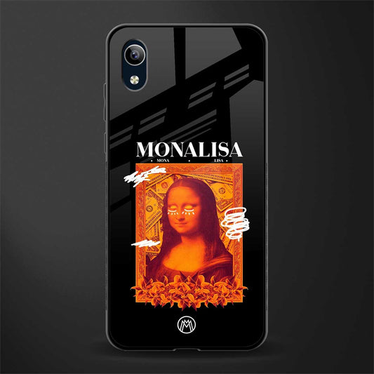 sassy mona lisa glass case for vivo y90 image